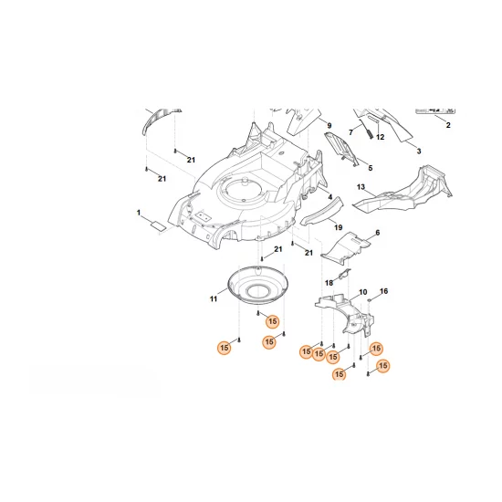 Stihl   Śruba IS-TT6x20 9070 010 4430